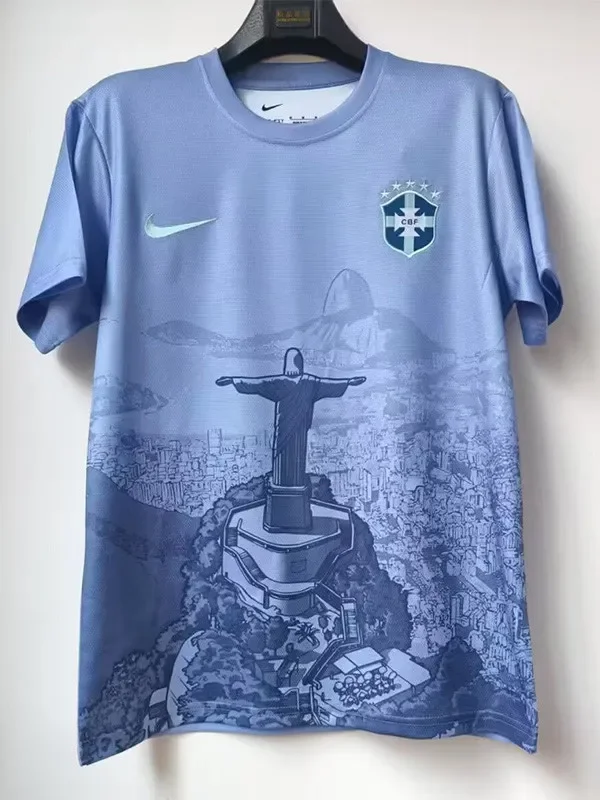 2025-26 Brazil Grey Special Edition Training shirts