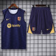 25-26 BAR Royal blue Tank top and shorts suit
