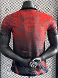 24-25 RMA Pink Red Special Edition Player Version Soccer Jersey *粉黑