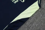2025-26 Real Madrid  Royal blue Tank top and shorts suit #D2562