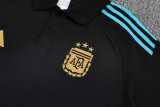 25-26 Argentina Black Polo Tracksuit
