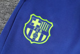24-25 BAR Fancy blue Half Pull Tracksuit (半拉链)
