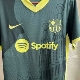 24-25 BAR Black Green Special Edition Fans Training Shirts