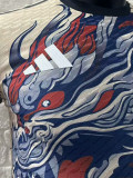 24-25 Japan Khaki Blue Special Edition Player Version Soccer Jersey *龙