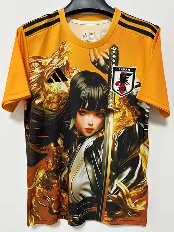 2025-26 Japan Pink Orange Special Edition Fans Soccer Jersey