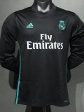 2017-2018 RMA Away Player Version 长袖球员 Long Sleeve Retro Soccer Jersey