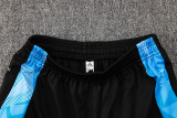 24-25 Argentina Black Half Pull Tracksuit (半拉链)