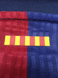 24-25 BAR Home Long Sleeve Player Version Soccer Jersey (长袖球员)