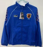 2025 Japan Anime Edition Blue & White Double Sided Windbreaker (双面风衣)