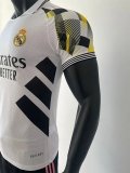 25-26 RMA White Special Edition Player Version Training Shirts 黄袖边