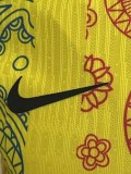 2025-26 Barcelona Yellow Special Edition Player Version Training Shirts