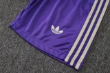 25-26 Real Madrid Khaki Training Short Suit #D2549