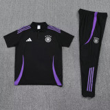 25-26 Germany Black Polo Tracksuit