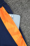 24-25 RMA Royal blue Kids Half Pull Tracksuit (童装)(半拉链)