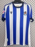 2025-26 Real Sociedad Home Fans Soccer Jersey