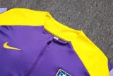 2025-26 Atletico Madrid Purple Half Pull Tracksuit #B2578(半拉链)