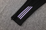 24-25 Germany Purple Kids Half Pull Tracksuit (童装)(半拉链)