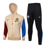24-25 BAR Earthy Yellow Hoodie Jacket Tracksuit #F565