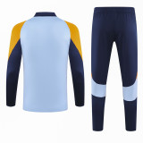 24-25 RMA Blue Yellow Half Pull Tracksuit (半拉链)