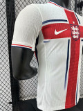 24-25 England White Red Special Edition Player Version Soccer Jersey 英格兰