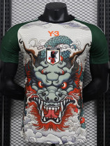 24-25 Japan Green Special Edition Player Version Soccer Jersey Y3粉绿