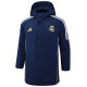 24-25 RMA Royal Blue Hooded Windbreaker Fabric Cotton Coat #G210(金标)