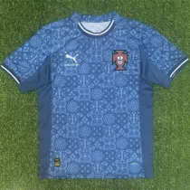 2025-26 Portugal Cyan Special Edition Fans Soccer Jersey