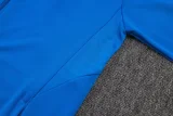 2025-26 Real Madrid Lake blue Jacket Tracksuit #A2575