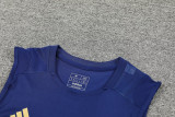 24-25 Italy Royal blue Tank top and shorts suit