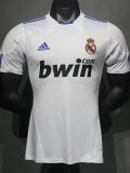 2010-2011 RMA Home Player Version 球员 Retro Soccer Jersey