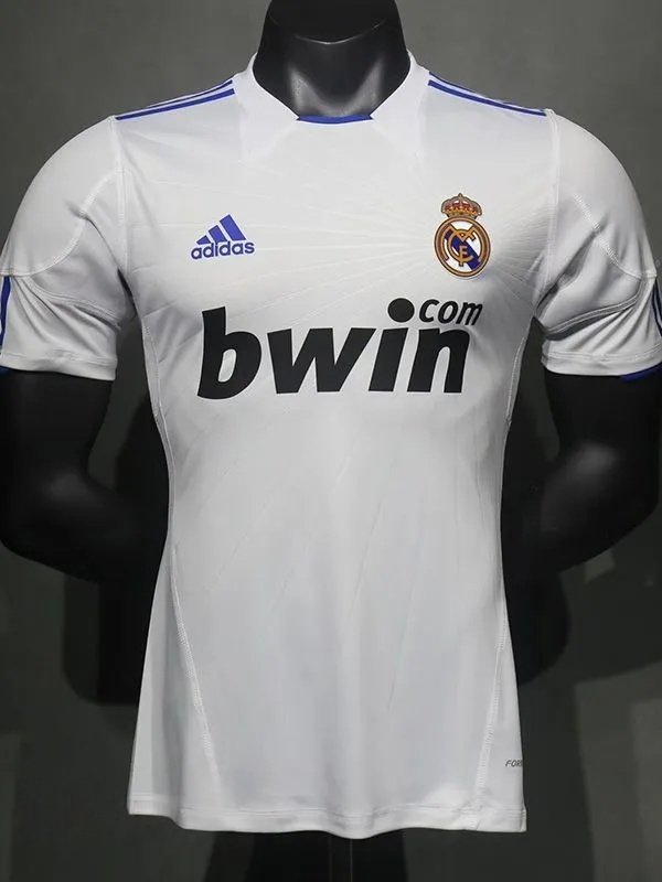 2010-2011 RMA Home Player Version 球员 Retro Soccer Jersey