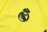 2025-26 Real Madrid Yellow Jacket Tracksuit #A2566