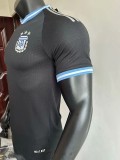 2025-26 Argentina Black Special Edition Player Version Soccer Jersey