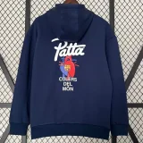2025-26  Barcelona Royal Blue Hoody