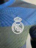 25-26 RMA Grey Blue Player Version Training Shirts