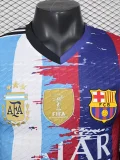 2025-26 MESSI #10 Special Edition Player Version Soccer Jersey (右蓝白)