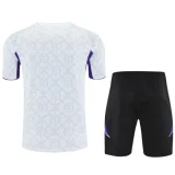 2025-26 Real Madrid White Training Short Suit