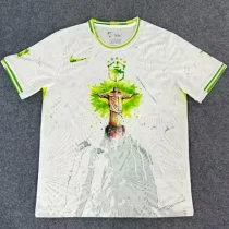 2025-26 Brazil White Special Edition Fans Soccer Jersey