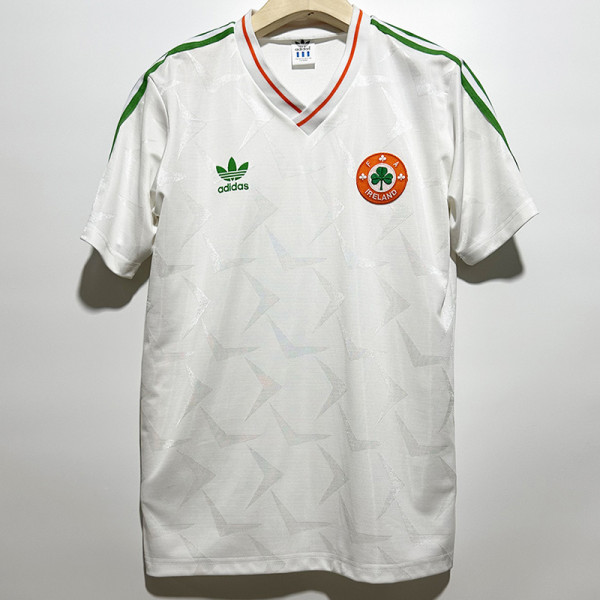 1990 Ireland Away Retro Soccer Jersey *无广告