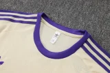 25-26 Real Madrid Khaki Training Short Suit #D2549