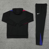 24-25 BAR Black Hoodie Tracksuit (卫衣套装)
