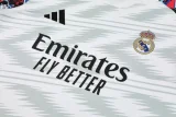 2025-26 Real Madrid White Training Short Suit