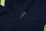 2025-26 Real Madrid Dark gray Jacket Tracksuit