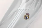 2025-26 Real Madrid Light gray Jacket Tracksuit #07