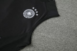 24-25 Germany Black Tank top and shorts suit