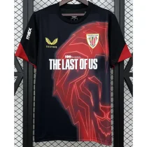 25-26 Bilbao Black Red Training shirts
