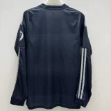 2025-26 Real Madrid Away Long Sleeve Soccer Jersey (长袖)