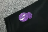 2025-26 Real Madrid Black Training Short Suit