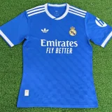 2025-26 Real Madrid Third Player Version Soccer Jersey