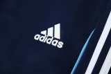 2025-26 Real Madrid Lake blue Jacket Tracksuit #F05